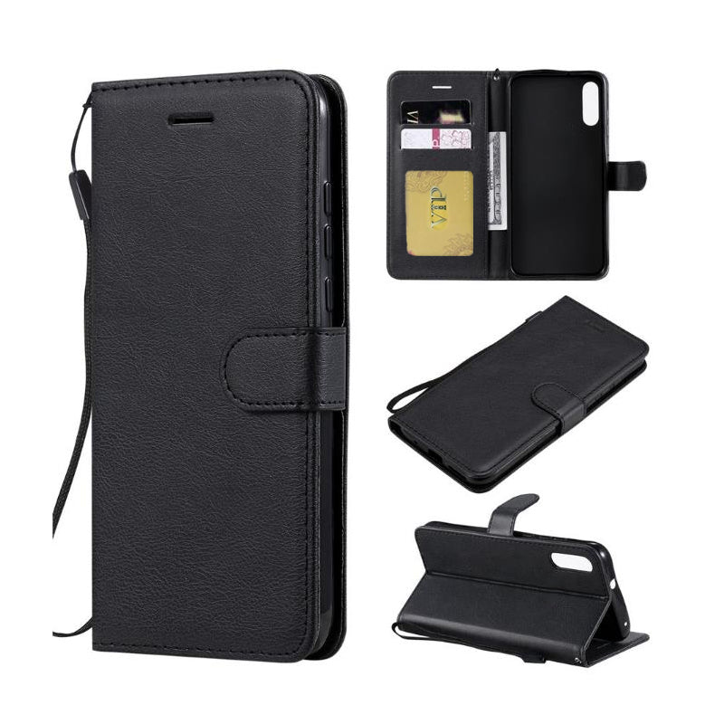 Leather Folio Wallet Case for Motorola Moto E (2020) Leather Folio Wallet Case for Motorola Moto E (2020)